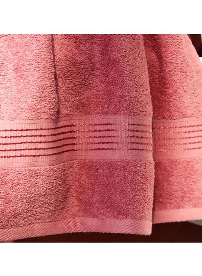 Home Box Essential Carded Bath Sheet Pink 90x150cm  - Image 3