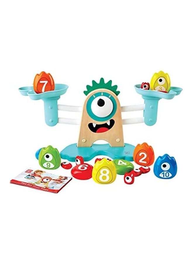 Hape Math Monster Scale Toy, Steam Toy - Image 1
