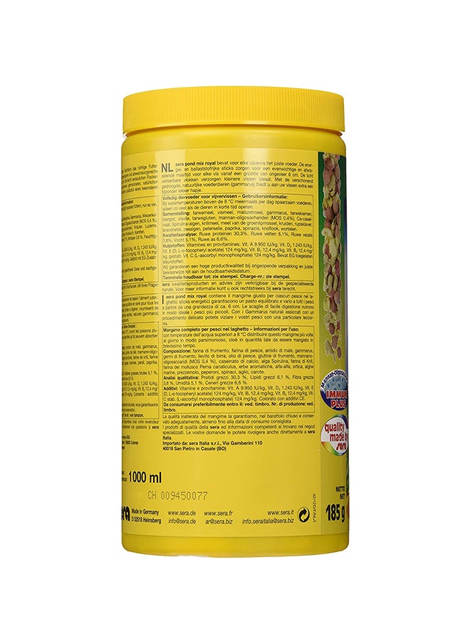 Sera Pond  Mix Royal Complete Freshwater Fish Food 185grams - Image 3