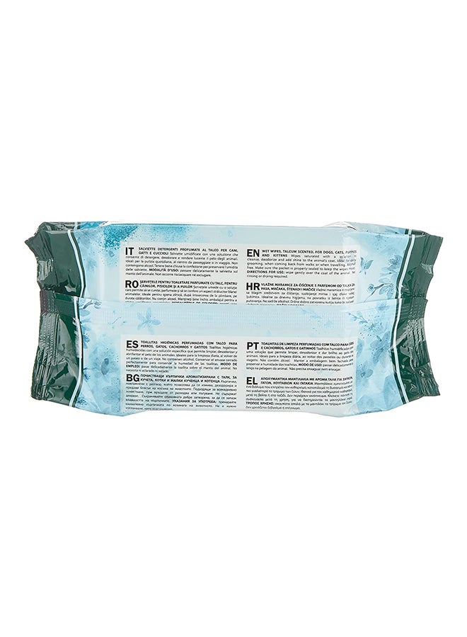 بادوفان مناديل تالك معطرة للحيوانات الأليفة، 40 قطعة - Image 2