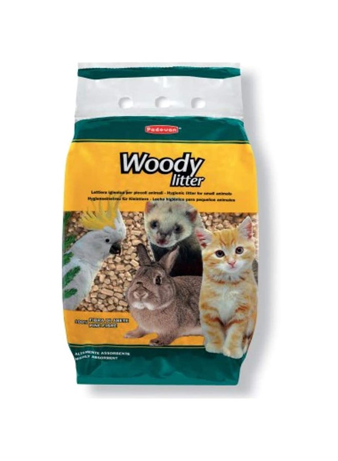 بادوفان غطاء سرير "Woody Litter" للحيوانات أليفة متعدد الألوان 10لترات - Image 1