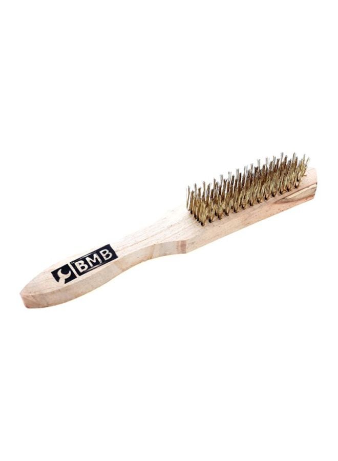 بي إم بي تولز فرشاة نحاسية مزودة بمقبض خشبي - Image 1