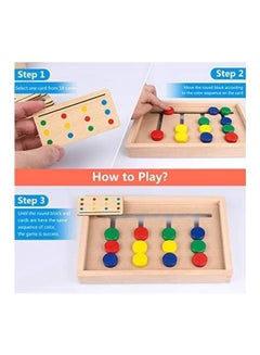 General Wooden Sliding Puzzle Matching  - Image 2