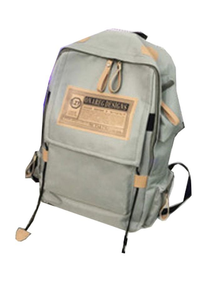 بيوينتي حقيبة ظهر عصرية للسفر رمادي / بيج - Image 1