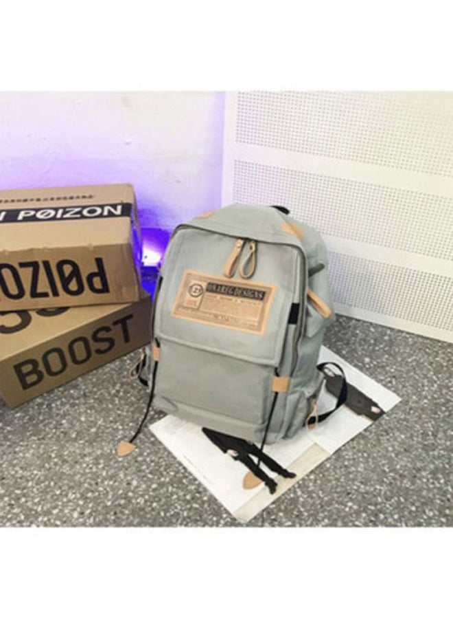 بيوينتي حقيبة ظهر عصرية للسفر رمادي / بيج - Image 2