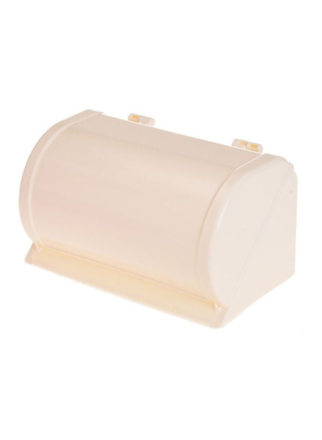 CYTHERIA Traceless Tissue Boxes And Towel Beige 21 X 12 X 12centimeter  - Image 1
