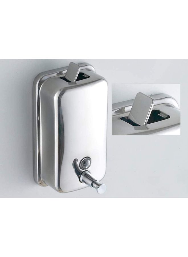 Stainless Steel Soap Dispenser Silver 1000ml - v1621575562/N24712131A_3