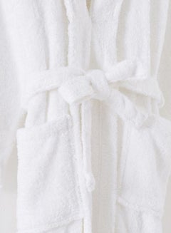 Essential Shawl Bath Robe White 114cm - v1621578057/N29880080A_4