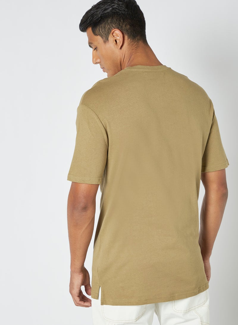 Flap Pocket T-Shirt Army - v1621580865/N44866262V_2