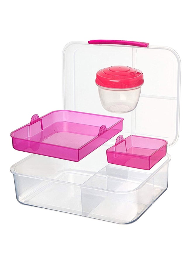 sistema 4-Piece Bento Lunch Box Multicolour 1.65Liters - Image 3