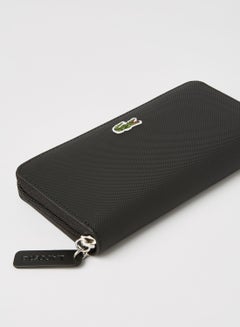 LACOSTE Petit Piqué Long Wallet Noir  - Image 3