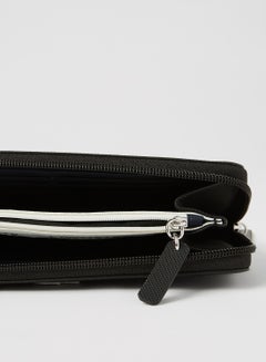 LACOSTE Petit Piqué Long Wallet Noir  - Image 4