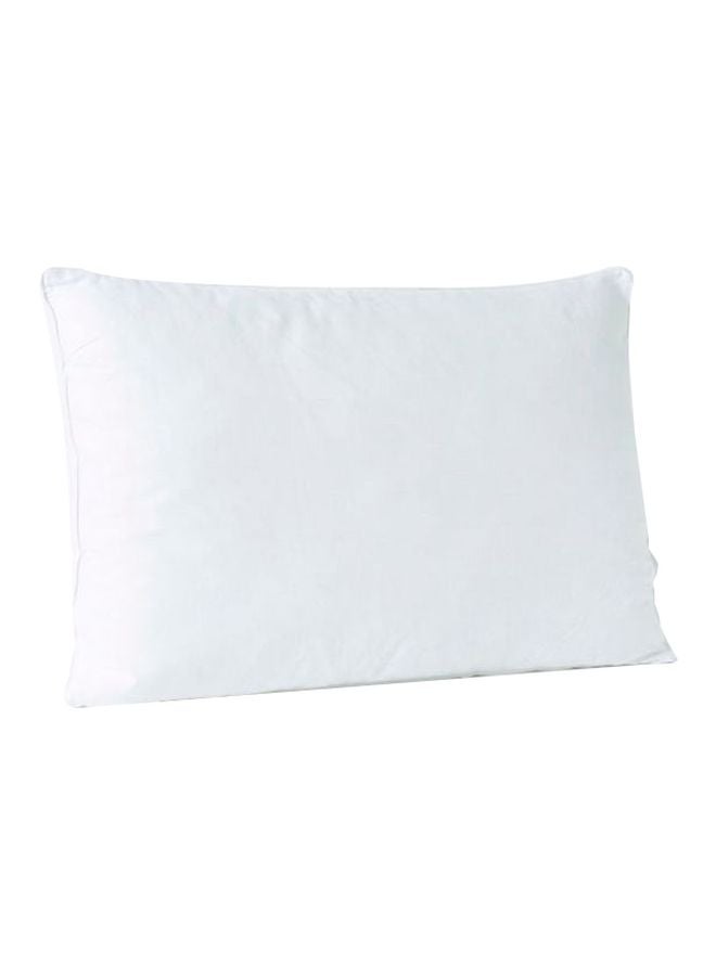 Cozy Medium Support Pillow Cotton White 50x75cm - v1621585450/N44063480A_1