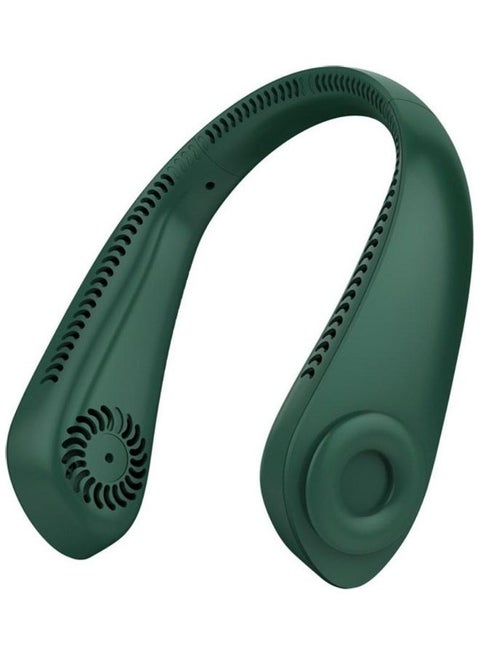 USB Neck Small Fan JDF-605 Green
