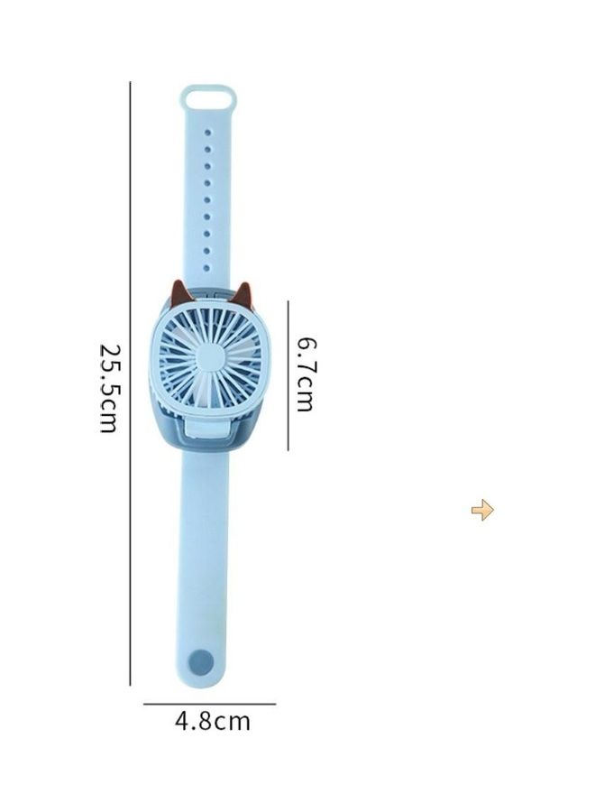 مروحة يدوية صغيرة JDF-607 أزرق - Image 3