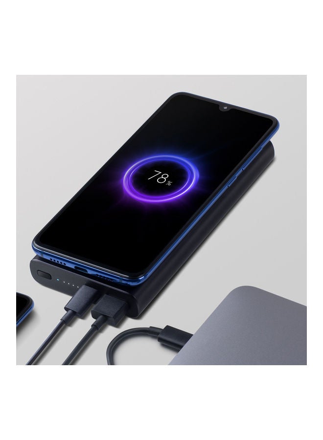 Xiaomi 10000.0 mAh Power Bank Wireless Charger Black - Image 3