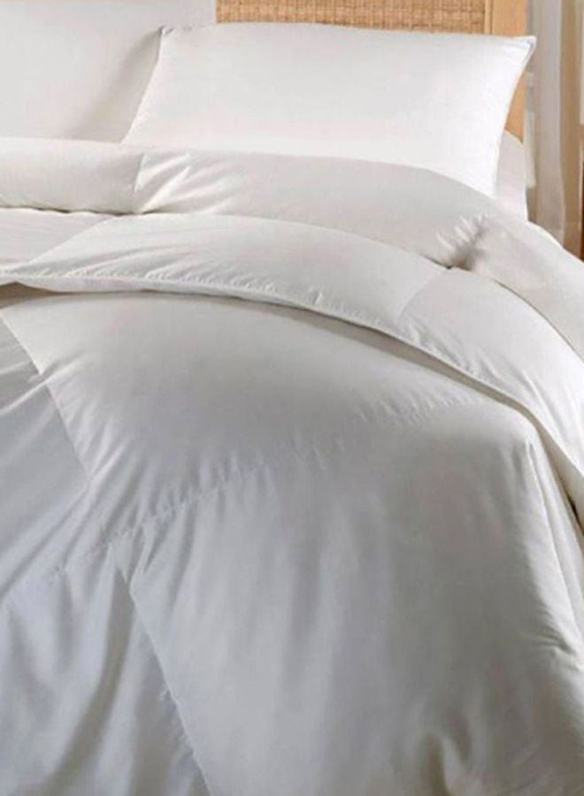 Comfort - Summer Quilt, Supreme Fiber Filling Cotton White 240*260cm - Image 1