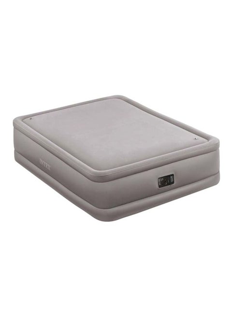 Fiber-Tech Foam Top Airbed Grey 80 x 60inch