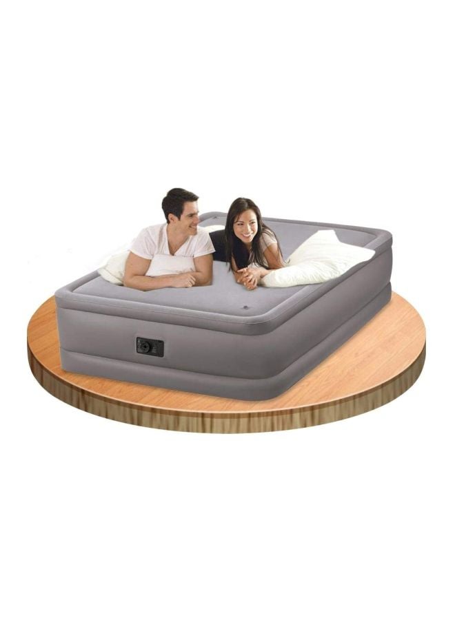 INTEX - Fiber-Tech Foam Top Airbed Grey 80 x 60inch - Image 1