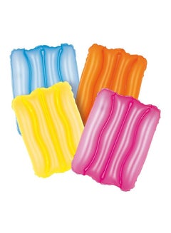 1-Piece Wave Pillow Multicolour plastic Multicolour 38 x 25 x 5cm