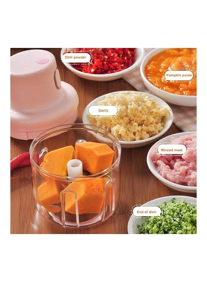 XiuWoo Electric Chopper USB Charging G63 Multicolour - Image 5