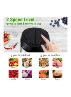 XiuWoo Meat Grinder Mini Food Chopper Multicolour  - Image 4