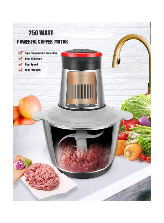 XiuWoo Electric Meat Grinder Food Chopper Multicolour - Image 4