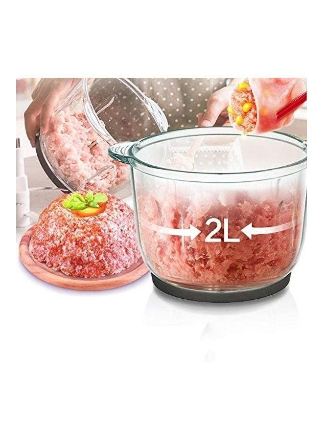 شو وو آلة مفرمة لحم كهربائية متعددة الوظائف متعدد الألوان - Image 3