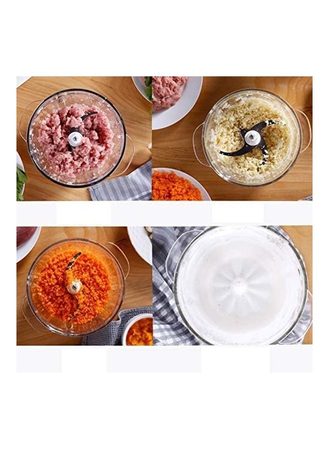 XiuWoo Electric Stainless Steel Meat Grinder Multicolour  - Image 5