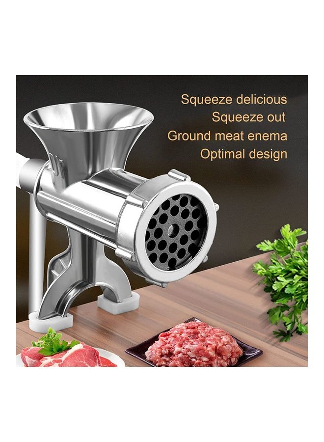 XiuWoo Electric Household Small Meat Grinder Silver - Image 3