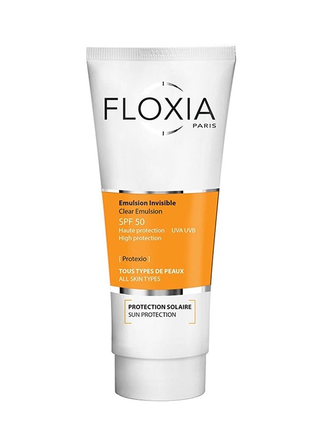 Floxia Clear Emulsion SPF 50 High Protection For All Skin Types 50 ML 0.02kg  - Image 1