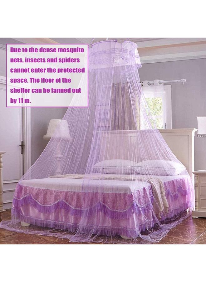 Dome Mosquito Net Polyester Purple 60x280x900cm - v1621595925/N47570088A_5