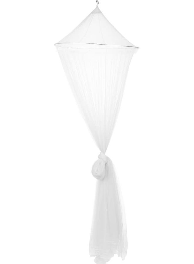 XiuWoo Elegant Round Hoop Mosquito Net fabric White 2.5 x 0.6meter  - Image 2