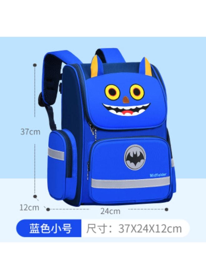 Beauenty Cartoon Printed Backpack Blue/Yellow/White - Image 2