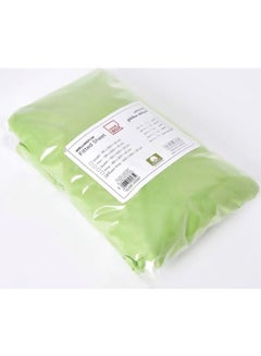 Home Box Wellington King Fitted Sheet Cotton Green 180x200cm  - Image 2