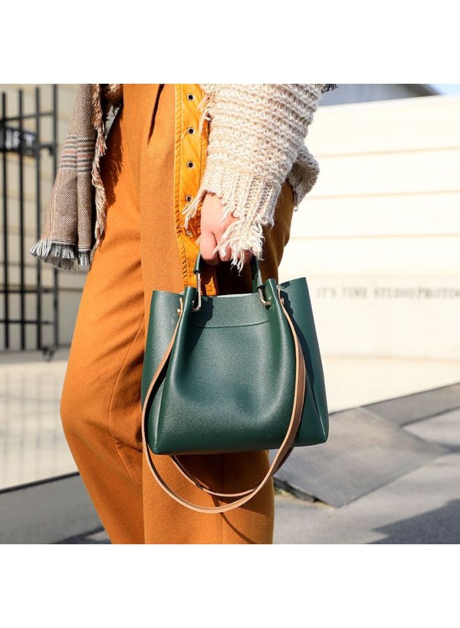 Beauenty - Solid Shoulder Bag Green - Image 1