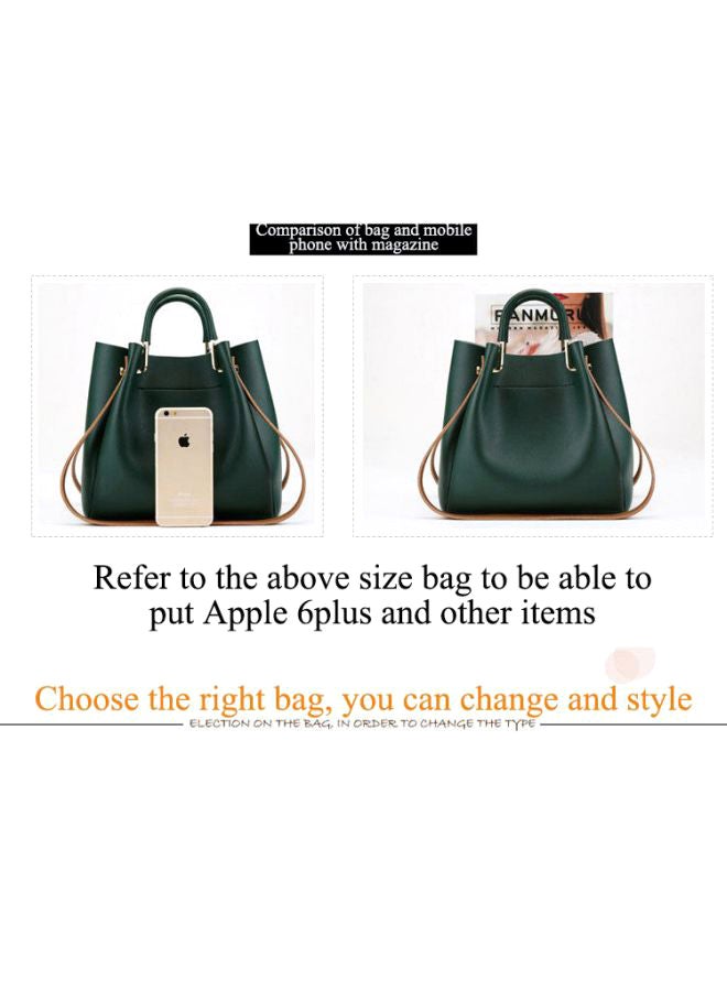 Beauenty - Solid Shoulder Bag Green - Image 1