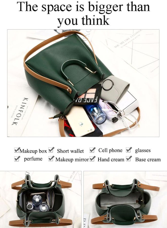 Beauenty - Solid Shoulder Bag Green - Image 1