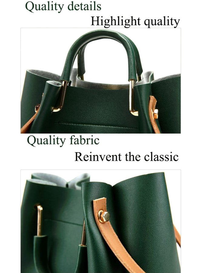 Beauenty - Solid Shoulder Bag Green - Image 1