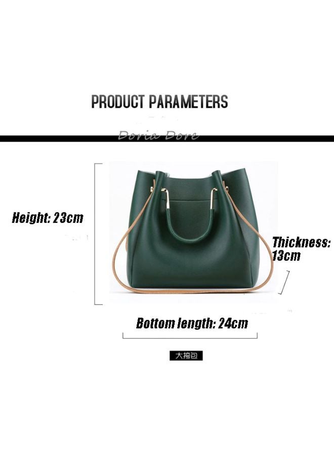 Beauenty - Solid Shoulder Bag Green - Image 1