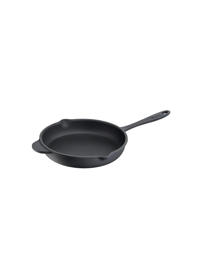 Tefal - Tradition Cast Iron Frypan Black 26cm - Image 1