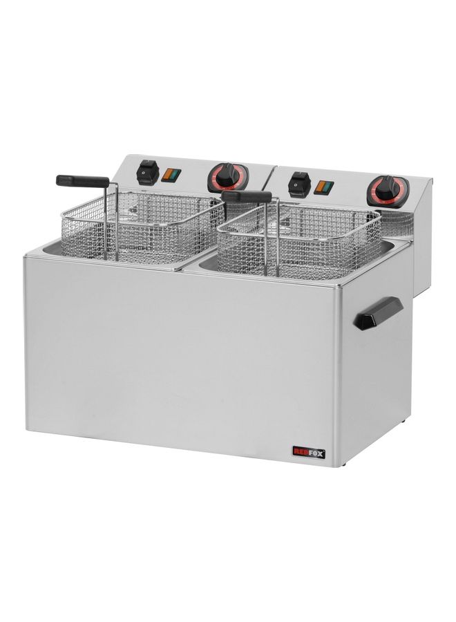 آر إم جاسترو مقلاة كهربائية 8.0 L 6.0 W FE-77 فضي  - Image 1