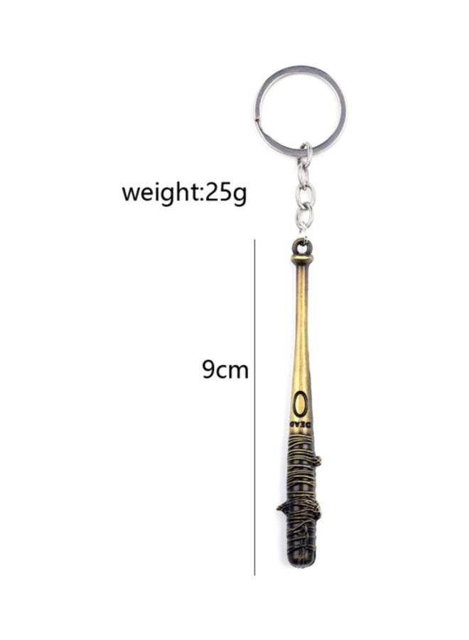 Sharpdo Alloy Suicide Squad  Good Night Baseball Bat Keychain Key Ring Black/Yellow  - Image 2