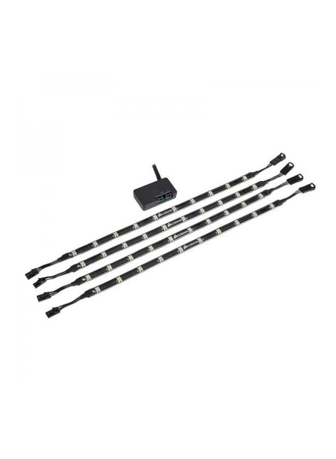 CORSAIR Lighting Node Pro - Includes Control Module and 4 RGB Lighting Black  - Image 2