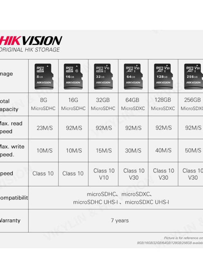 HIKVISION - C1 MicroSD 32GB Memory Card Class10 With SD Adaptor 32 GB - Image 1