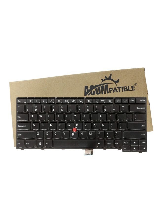 Lenovo - Replacement Keyboard For lenovo IBM Thinkpad T440 Black - Image 1