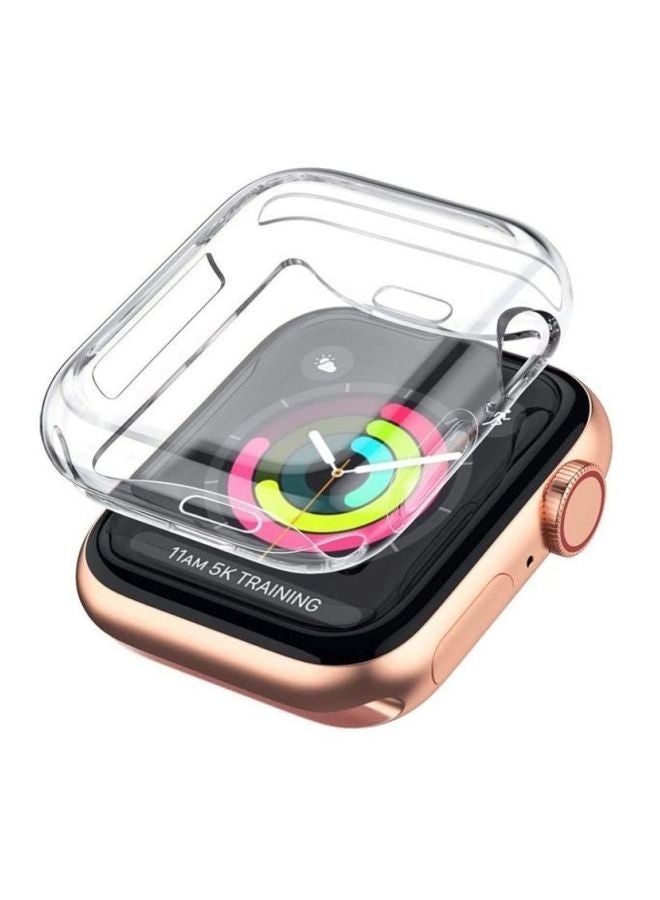 MARGOUN Protective Case Cover For Apple Watch Series 6/5/4/3/2/1 42mm Clear - Image 1