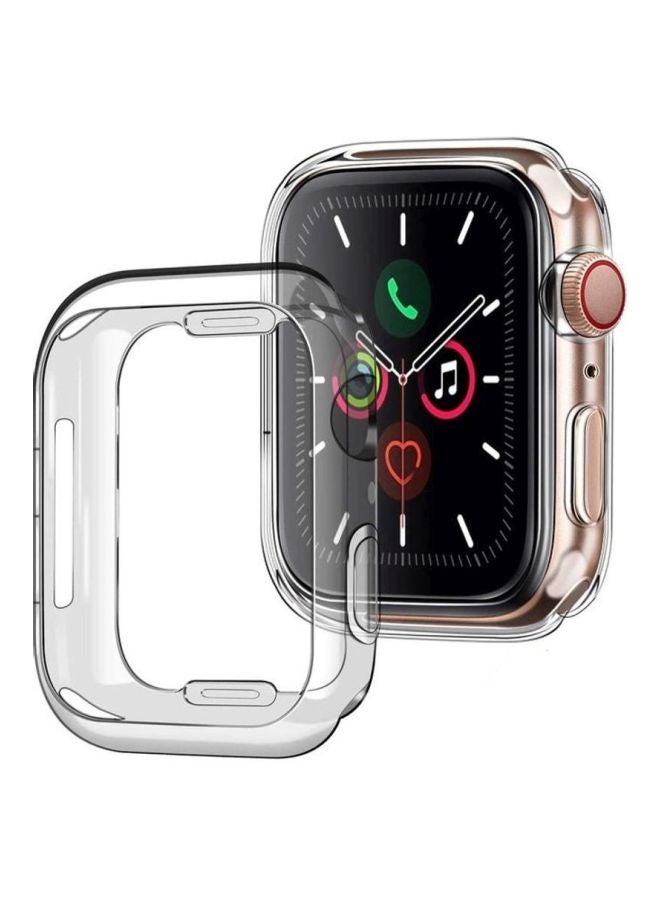 MARGOUN Protective Case Cover For Apple Watch Series 6/5/4/3/2/1 42mm Clear - Image 2