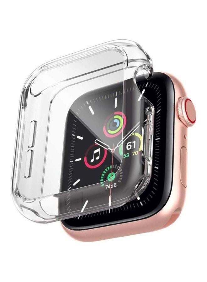 مارجون غطاء حماية واقٍ لساعات أبل سيريس 6/5/4/3/2/1 مقاس 38 مم شفاف - Image 1