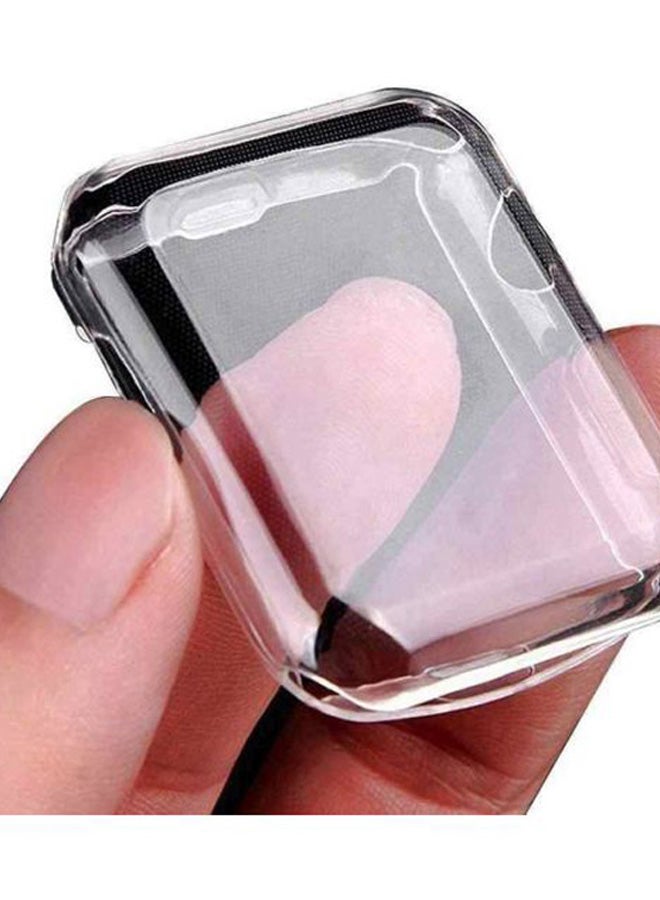 مارجون غطاء حماية واقٍ لساعات أبل سيريس 6/5/4/3/2/1 مقاس 38 مم شفاف - Image 3